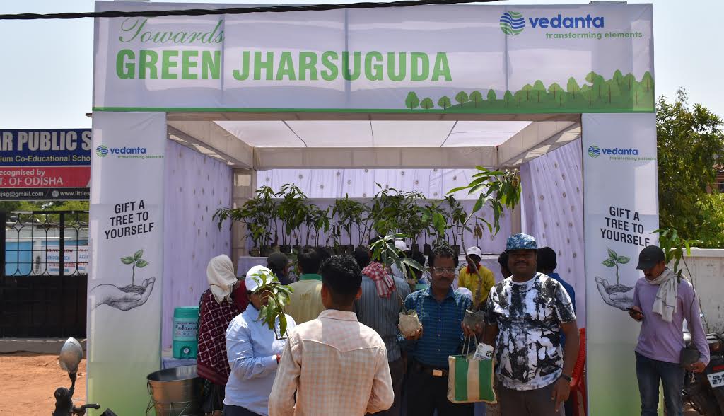 Vedanta Limited, Jharsuguda launched its “Green Jharsuguda” Campaign - Odisha Diary