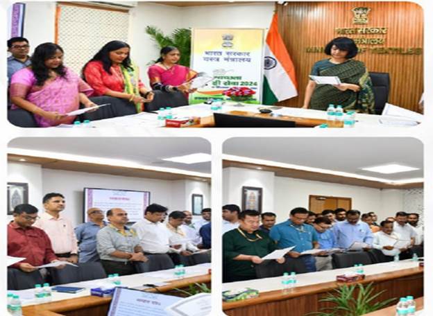 Ministry of Textiles successfully organizes 449 events under Swachhata Hi Seva 2024; more than 23,000 people participate in campaign